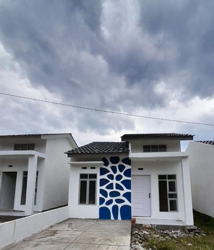 foto tampak rumah tipe 36 SUBSIDI 2023 perumahan Grand Pangkalan Benteng Indah
