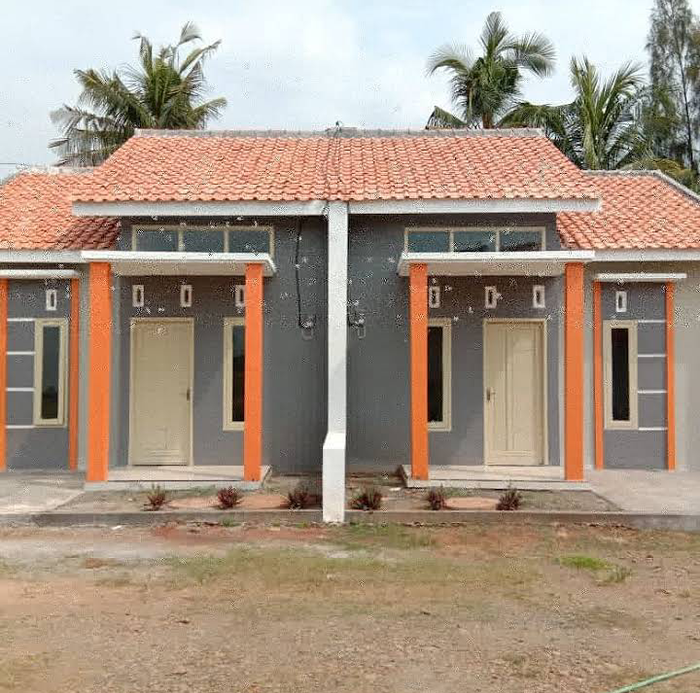 foto tampak rumah tipe 30 baru perumahan BUMI SIPAIT INDAH