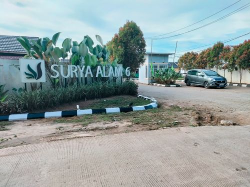 foto gerbang perumahan Surya Alam 6 Tahap 8