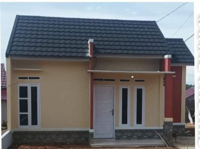 foto tampak rumah tipe 38 perumahan SWARNA BHUMI 4