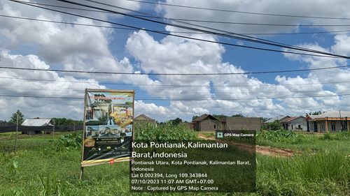 foto gerbang perumahan Griya Dharma Residence