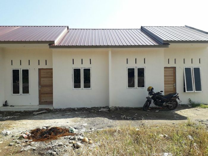 foto tampak rumah tipe SUBSIDI 2023 perumahan TAMAN ANNAFRIS MILALA 1