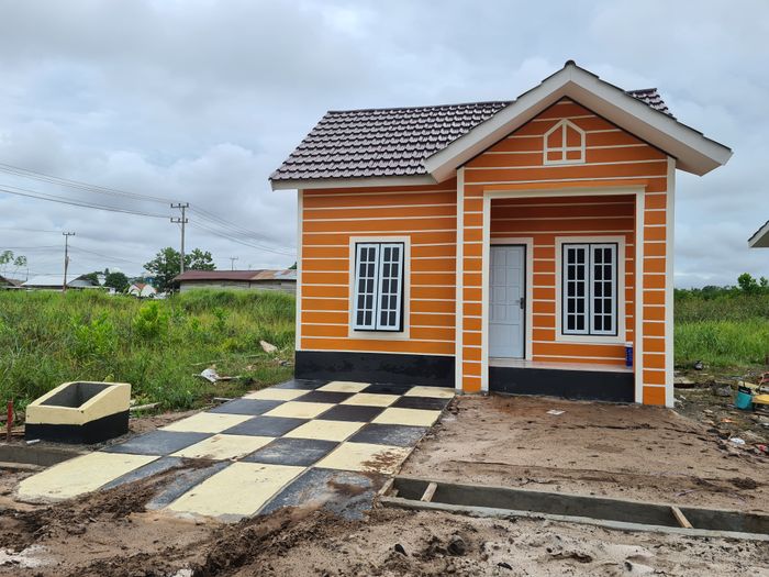 foto tampak rumah tipe 36 Subsidi perumahan CASADOVA PERINTIS