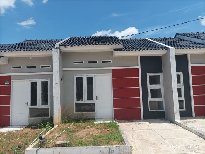 foto tampak rumah tipe 30/60 - Baru perumahan Puri Awan Parung Panjang 2