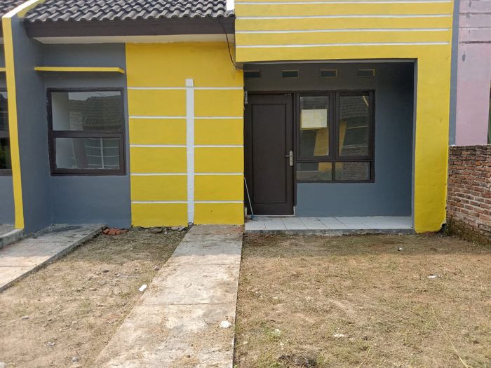foto tampak rumah tipe 30 perumahan CLUSTER WALANTAKA CITY