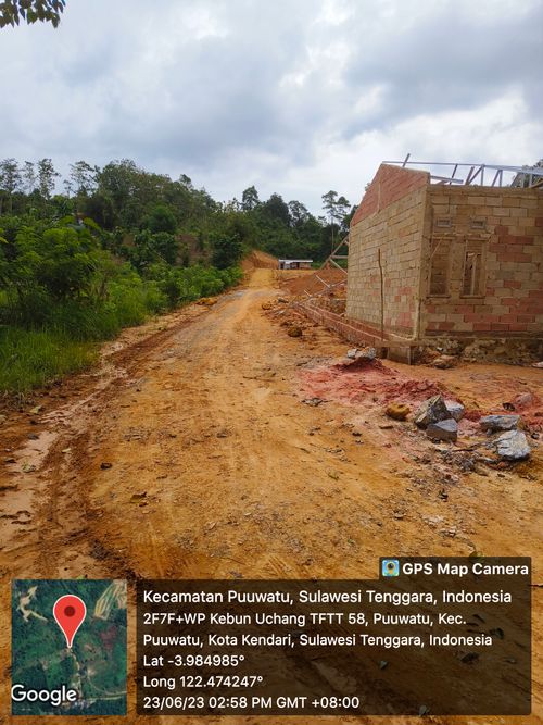 foto gerbang perumahan GRIYA LAND PUUWATU TAHAP II