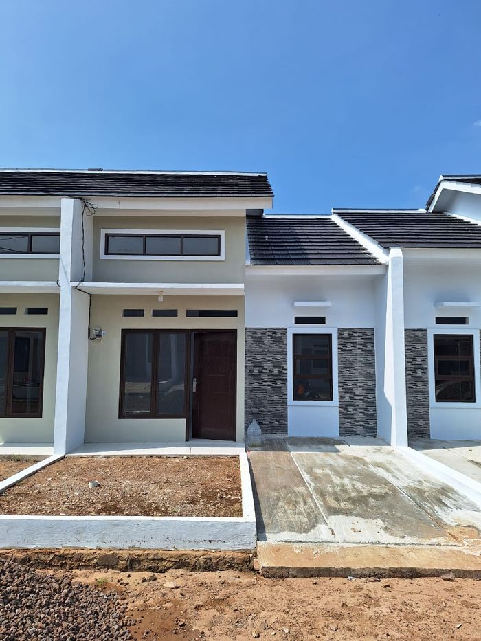 foto tampak rumah tipe 36/66 perumahan PUNCAK MANIS NAGRAK TAHAP 2