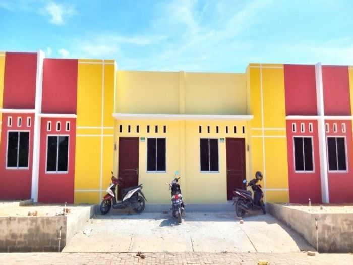foto tampak rumah tipe 36 perumahan Jasmine