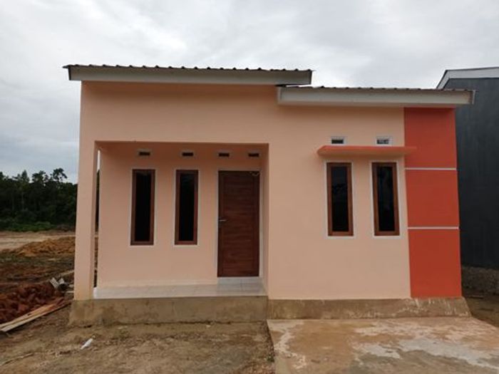 foto tampak rumah tipe 36 M2 perumahan GRIYA LAND PUUWATU TAHAP II