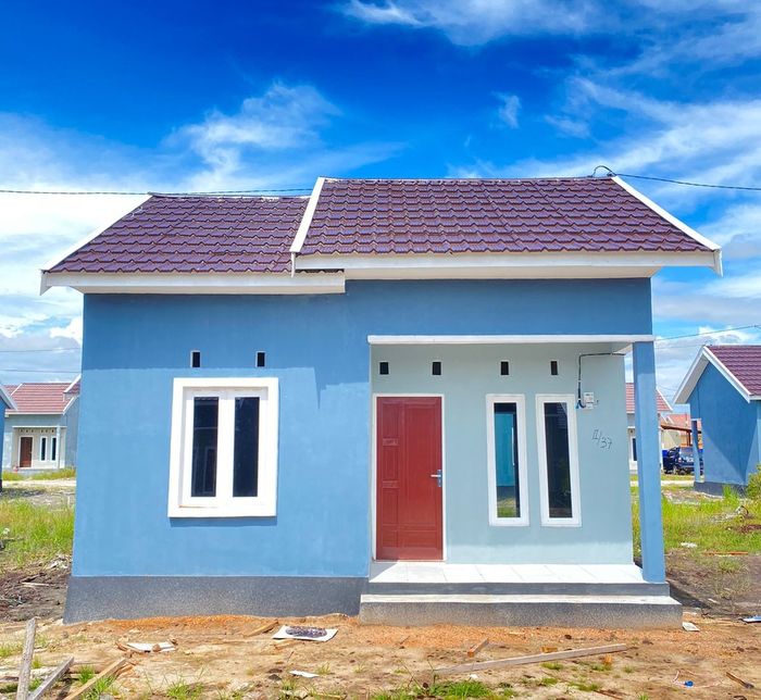 foto tampak rumah tipe Rumah 36 BARU perumahan PAMA TIRTA JAYA 1