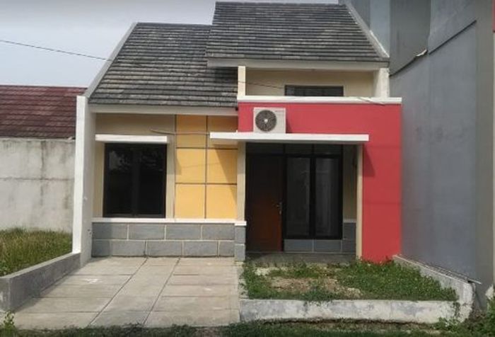 foto tampak rumah tipe ORCHID perumahan METRO PARAGON RESIDENCE