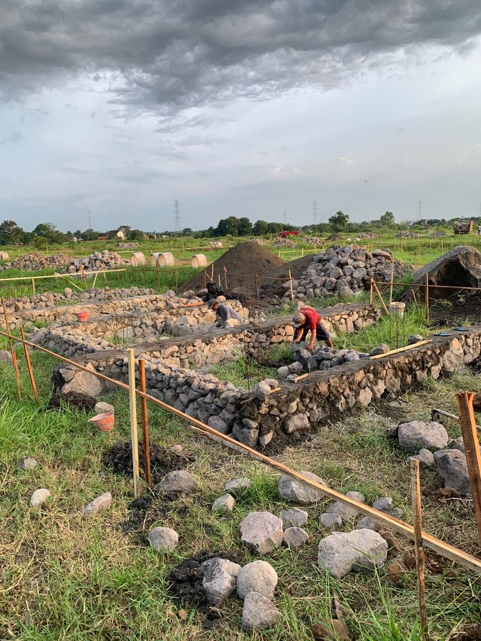 foto denah rumah tipe Anggrek perumahan GRAND KENCANA BANGIL 2