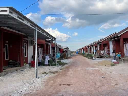 foto posisi tengah perumahan BERKAH AL-FATIH RESIDENCE TAHAP 2