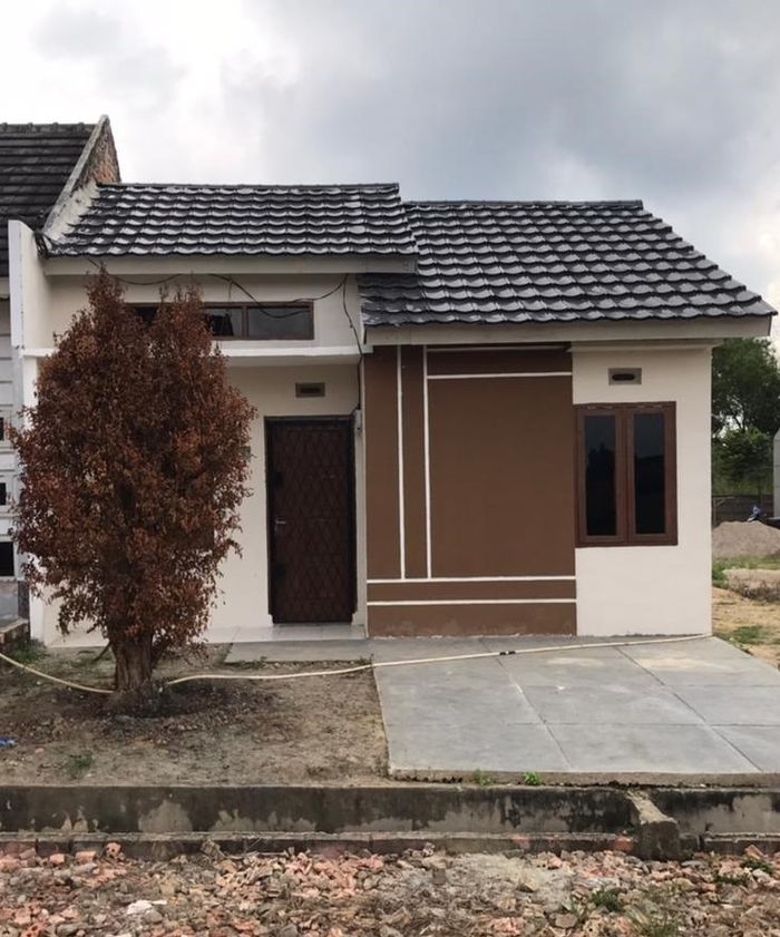foto tampak rumah tipe 36/72 ( 2024 ) perumahan PESONA IMPIAN RESIDENCE INDRALAYA