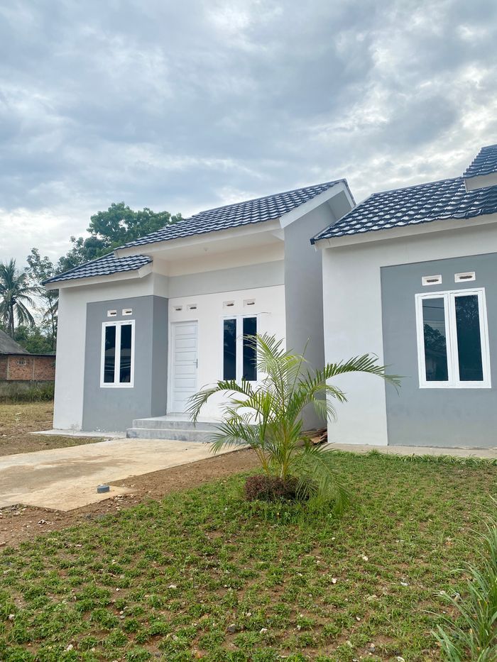 foto tampak rumah tipe 36/84 perumahan Putramas Residence 3