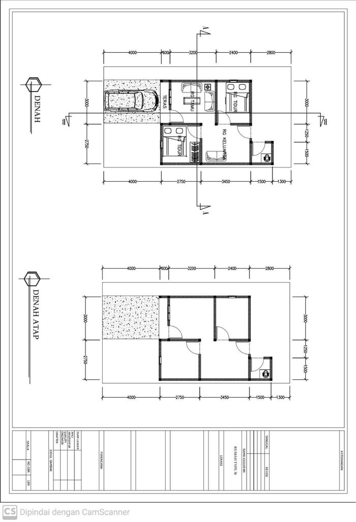 foto denah rumah tipe 36 (HARGA BARU) perumahan BABEL RESIDENCE II