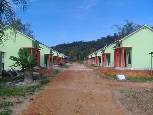 foto gerbang perumahan CAHYA PERMATA 4