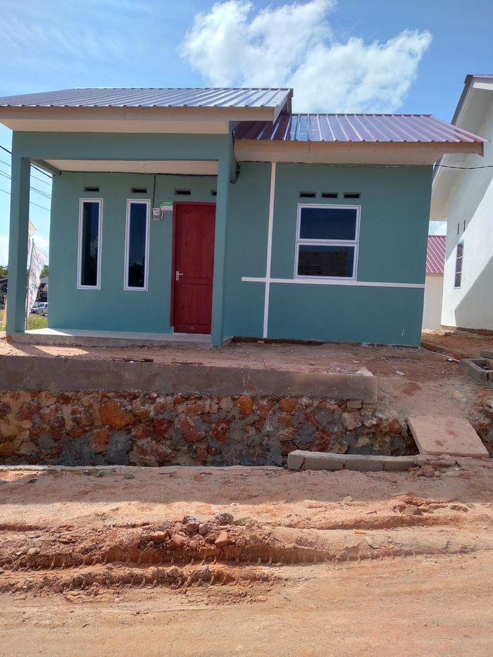 foto tampak rumah tipe 36/96 tunggal perumahan Perumahan Taman Bestari