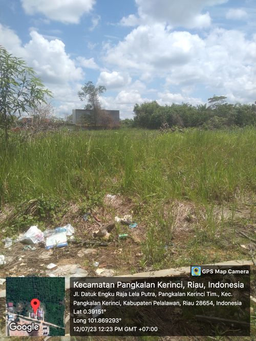 foto posisi tengah perumahan Mutiara Kerinci Residence