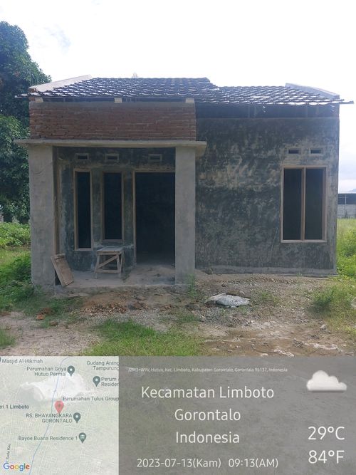 foto contoh rumah perumahan LAGUNA ALBANI PERMAI 4