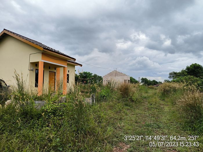 foto tampak rumah tipe 36 SUBSIDI 2023 perumahan BUMI BAROKAH 3