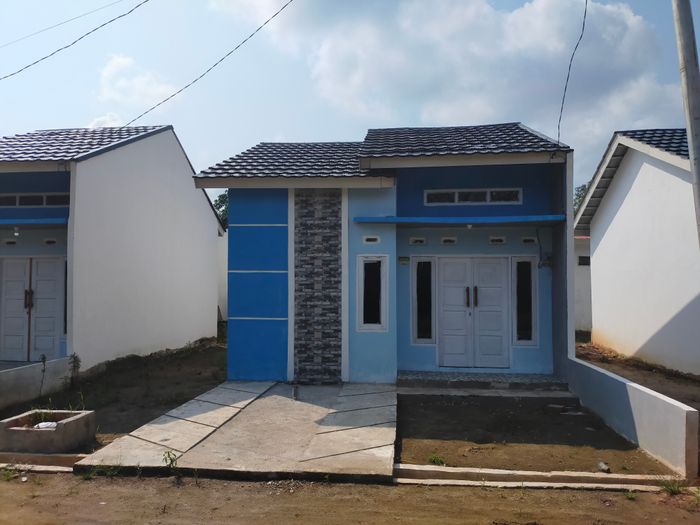 foto tampak rumah tipe 36 perumahan DUTA SRIWIJAYA MUDA