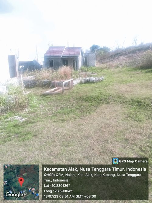 foto posisi tengah perumahan Rizky Residence Lotti