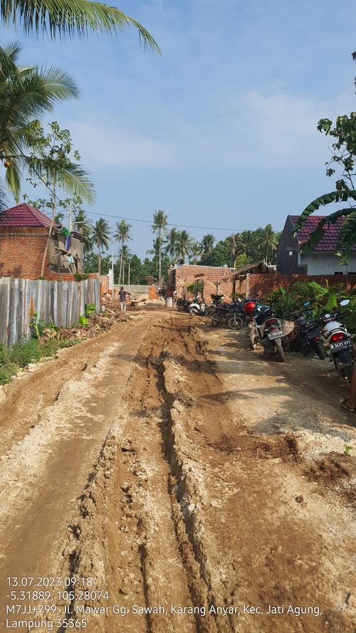 foto gerbang perumahan Bunga Seraya Permai