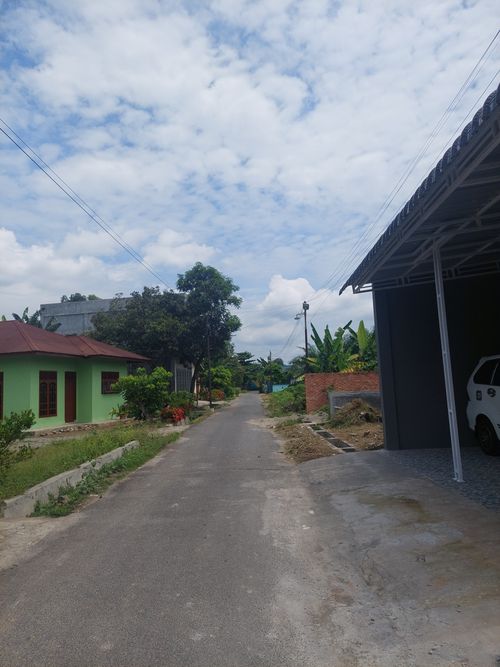 foto gerbang perumahan Binjai Green Land