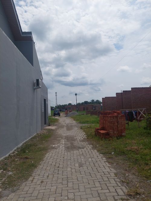 foto posisi tengah perumahan Binjai Green Land