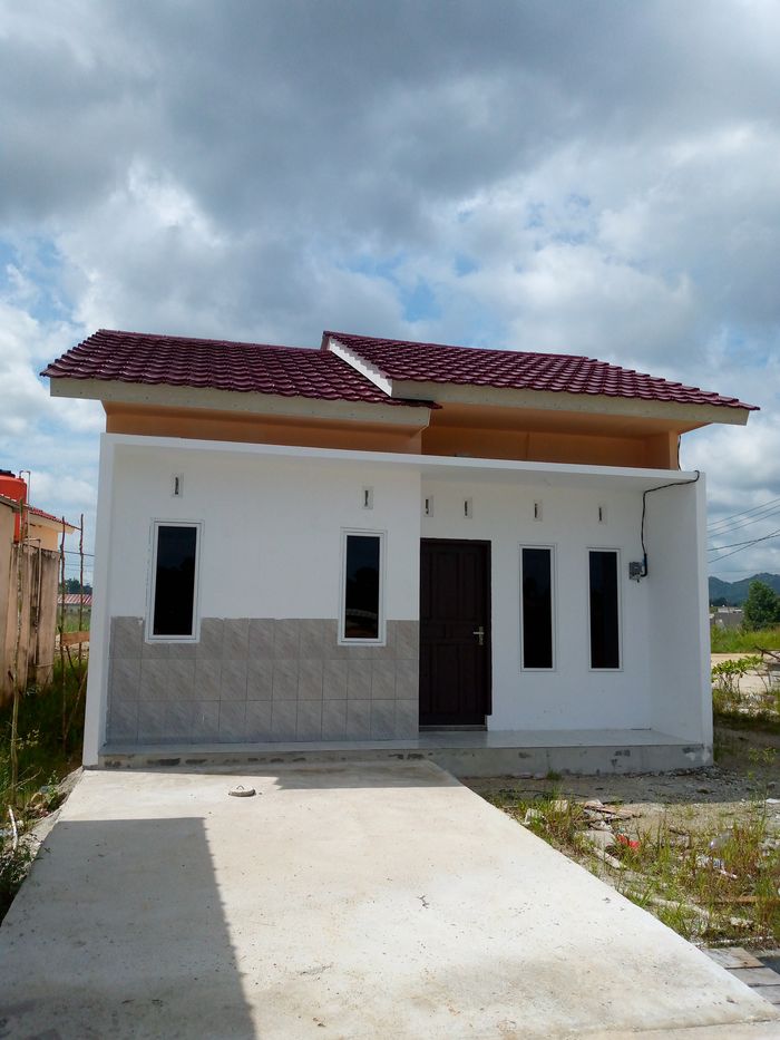 foto tampak rumah tipe SUBSIDI perumahan PESONA MANGKOL ASRI 2
