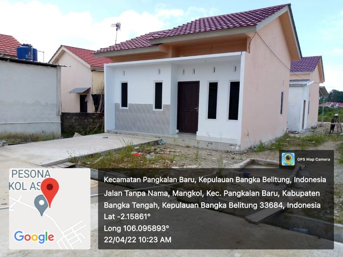 foto denah rumah tipe SUBSIDI perumahan PESONA MANGKOL ASRI 2