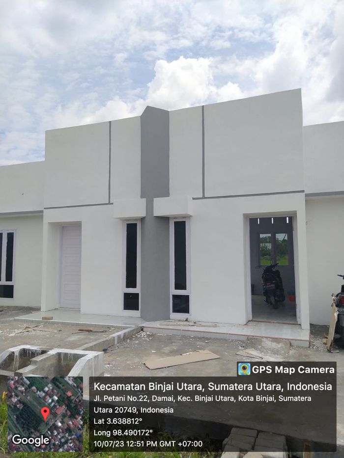 foto denah rumah tipe 36/60 perumahan Binjai Green Land