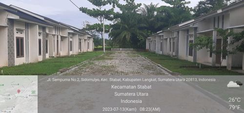 foto posisi tengah perumahan EDYLIA PT ABAD JAYA WAMPU