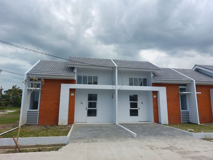 foto tampak rumah tipe 27/60 (PMK 2023) perumahan SUKAMULYA PARK RESIDENCE