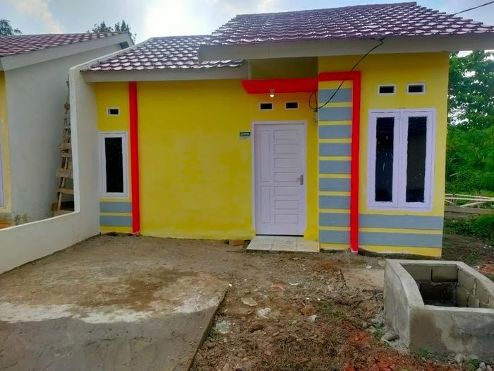 foto tampak rumah tipe 36/96 perumahan Le grand 3 Tahap 3