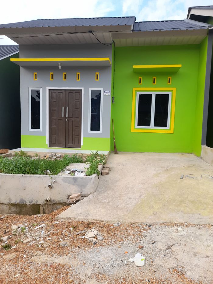 foto tampak rumah tipe 36 M2 perumahan GREEN HILL 2