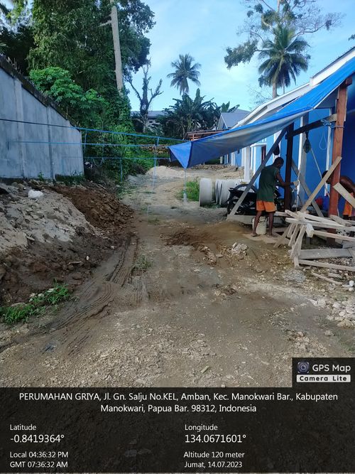 foto posisi tengah perumahan Giya Manggoapi 4