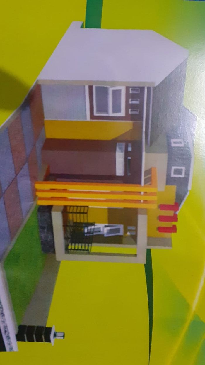 foto denah rumah tipe Subsidi perumahan Villa Raja Tahap I