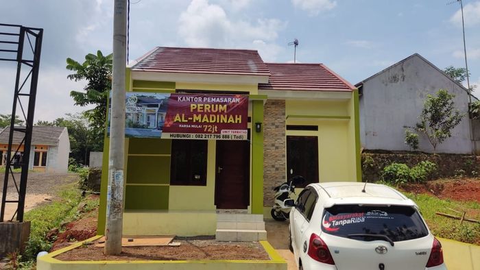 foto tampak rumah tipe Subsidi ciamis perumahan Al MADINAH