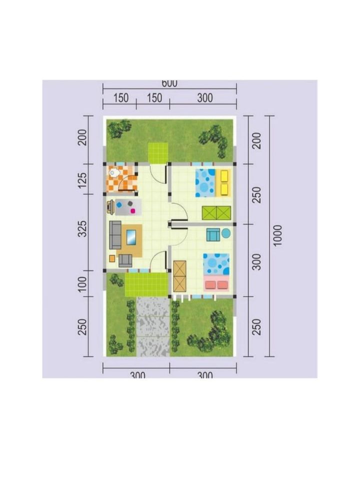 foto denah rumah tipe GRIYA MUKTI MANDIRI 2 perumahan GRIYA MUKTI MANDIRI 2