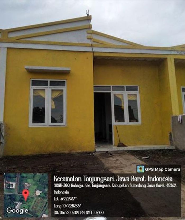 foto tampak rumah tipe SUBSIDI perumahan Sonia regency 2