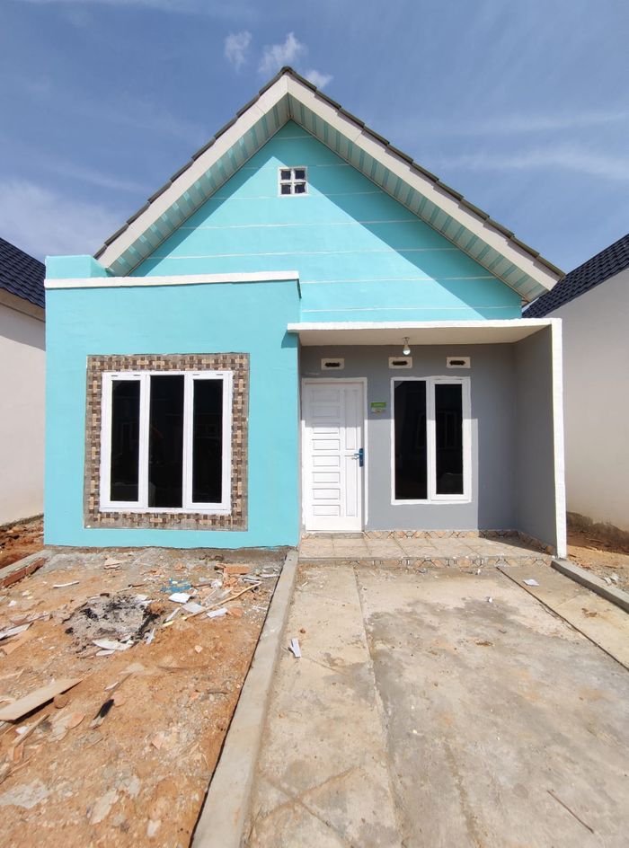 foto tampak rumah tipe 36 perumahan SHAQUILLA RESIDENCE 2