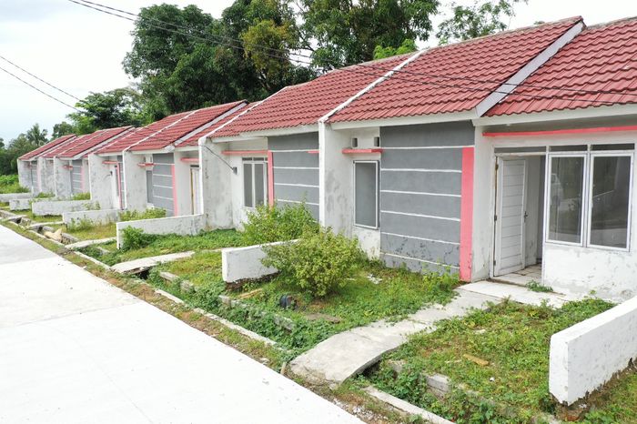 foto tampak rumah tipe 30 - 2023 perumahan Kamata Regency 2