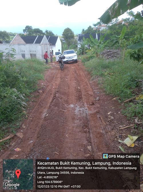 foto gerbang perumahan Perumahan griya satria fortuna