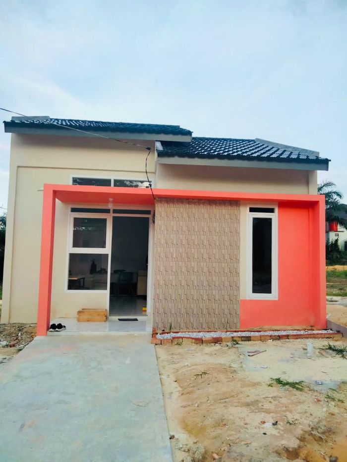 foto tampak rumah tipe 36 perumahan MUTIARA JAYA