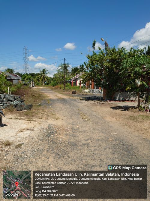 foto posisi tengah perumahan Roemah Harmoni
