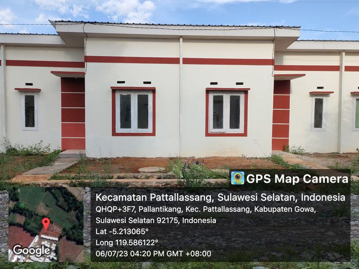foto tampak rumah tipe 36/72 perumahan BUKIT BAGUS BERSAMA 1
