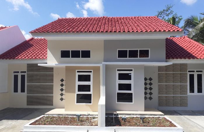 foto tampak rumah tipe 36/66 (PMK 2023) perumahan GRIYA SINDANG SEJAHTERA 1 (TAHAP 4)