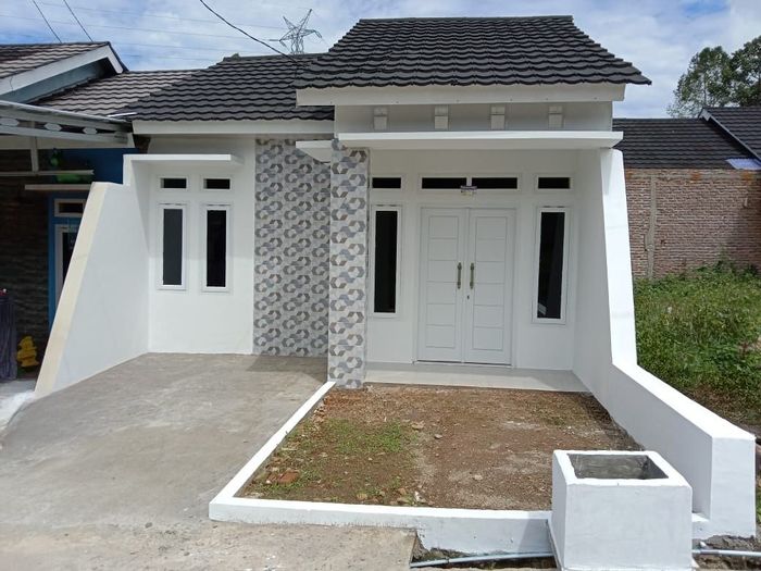foto tampak rumah tipe SUBSIDI 36/72 (PMK 2023) perumahan Kedamaian Residence